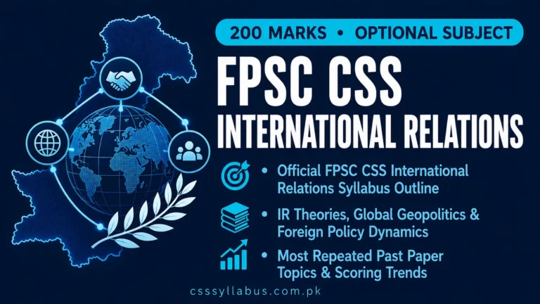 css-international-relations-syllabus-pdf-fpsc-repeated topics