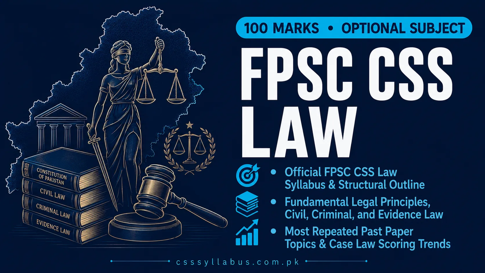CSS Law Syllabus 2026 & 2027 1 FPSC CSS Law Syllabus